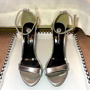 m by Michael Antonio Silver Stilettos